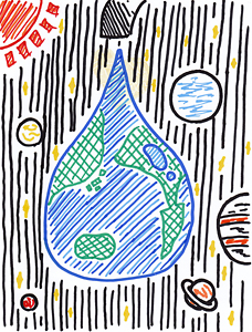 水の地球：T.M（岡山県倉敷市／14歳）